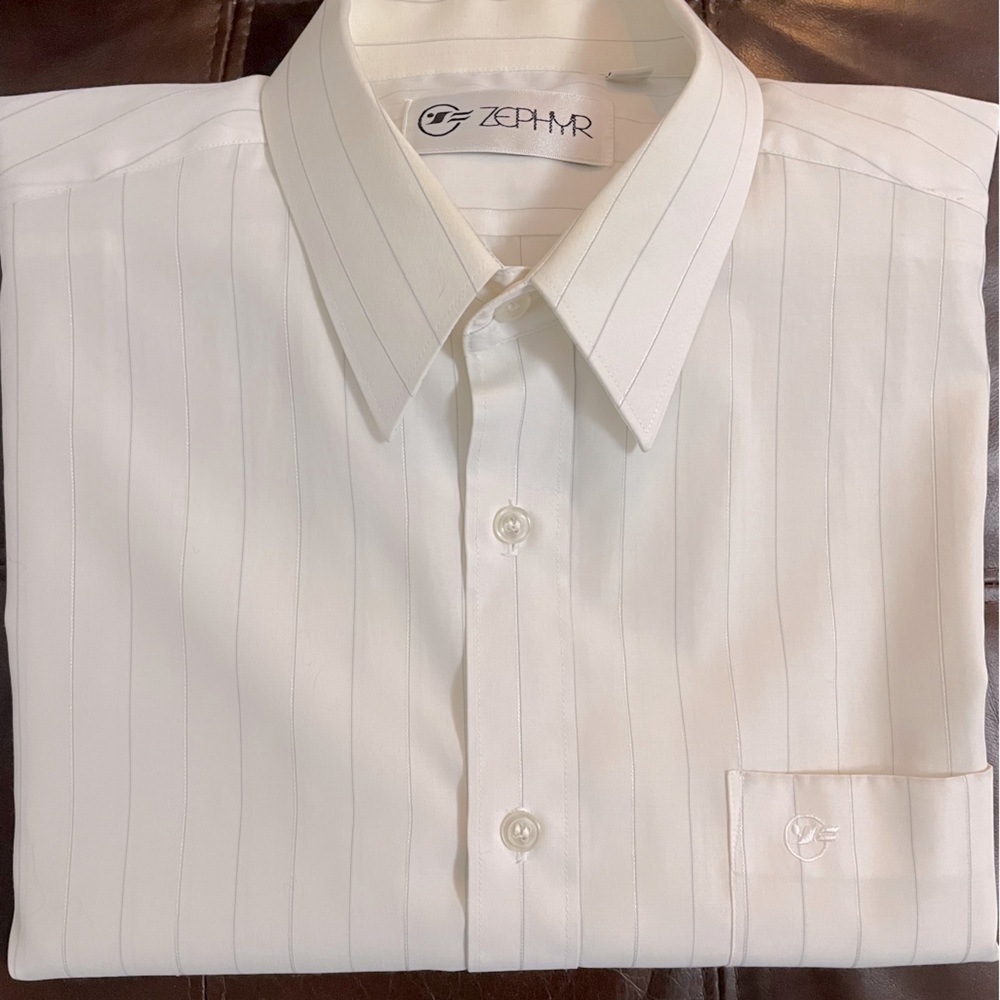 Zephyr Men’s Premium Dress Shirt Size 15.5